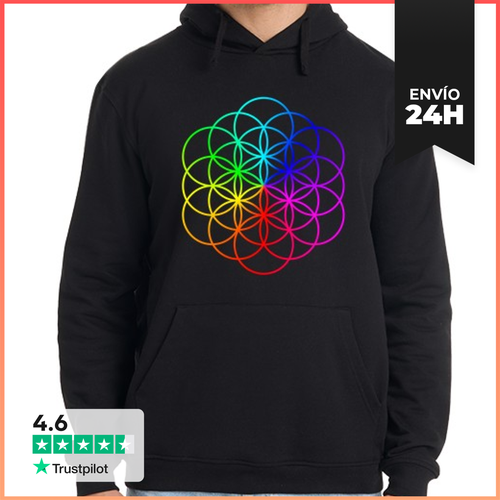 Sudadera Unisex Con Capucha Flor De La Vida LaTostadora - latostadora.com - Modalova
