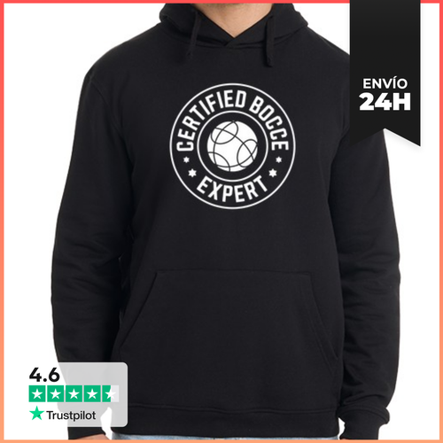 Sudadera Unisex Con Capucha Experto En Bocce Bola De Bocce - latostadora.com - Modalova