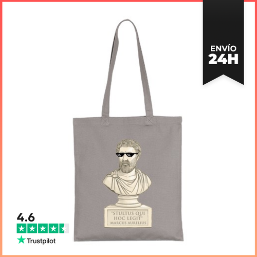 Bolsa De Tela Marco Aurelio El Estoico Cachondo LaTostadora - latostadora.com - Modalova