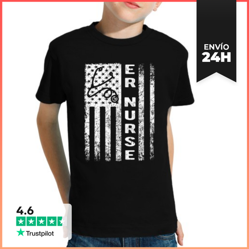 Camiseta Clásica Para Niños Enfermera De Sala De Emergencias - latostadora.com - Modalova