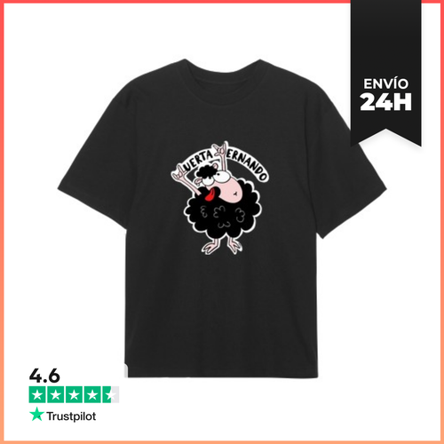 Camiseta Oversize Oveja Negra Huertahernando LaTostadora - latostadora.com - Modalova