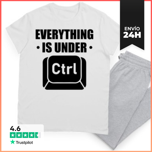 Pijama EVERYTHING IS UNDER CTRL CONTROL LaTostadora - latostadora.com - Modalova