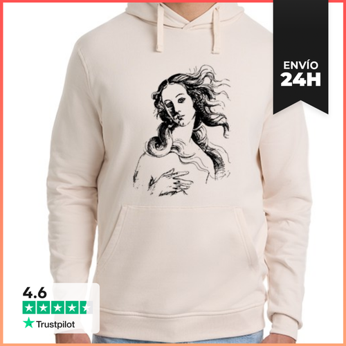 Sudadera Unisex Con Capucha Afrodita Mitología Griega Antigua - latostadora.com - Modalova