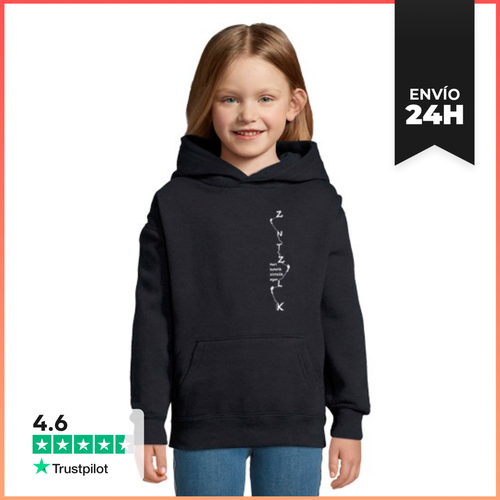 Sudadera Para Niños Con Capucha ZINTZILIK. Colgando De Un Hilo - latostadora.com - Modalova
