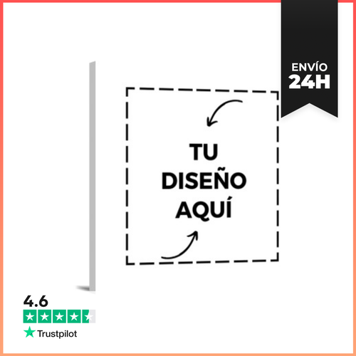 Lienzo Cuadrado Lienzo Cuadrado Personalizado LaTostadora - latostadora.com - Modalova