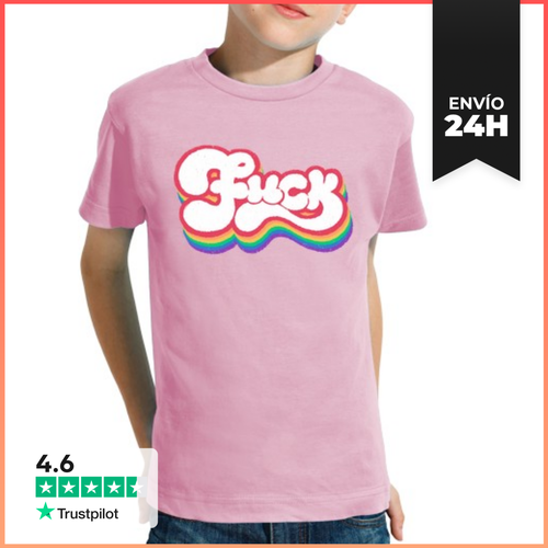 Camiseta Clásica Para Niños Arcoíris Joder LaTostadora - latostadora.com - Modalova