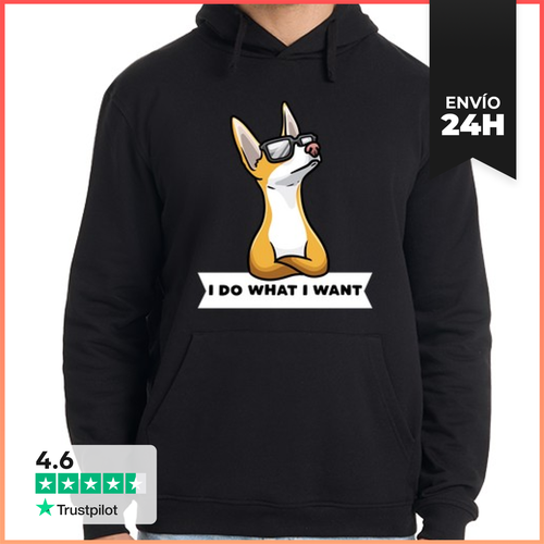 Sudadera Unisex Con Capucha Obstinado Perro Podenco LaTostadora - latostadora.com - Modalova