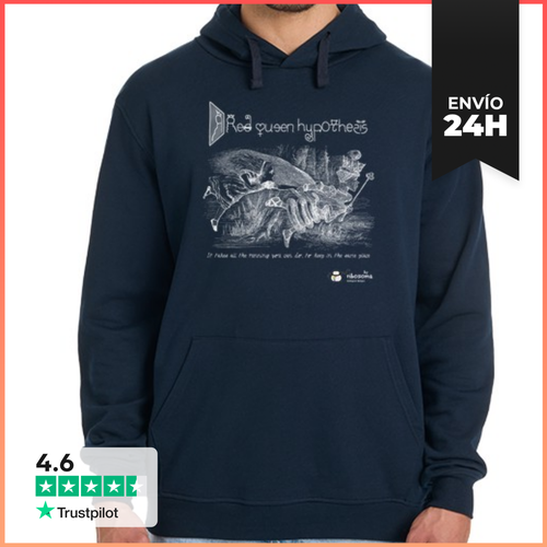 Sudadera Unisex Con Capucha Red Queen Hypothesis ♛ LaTostadora - latostadora.com - Modalova