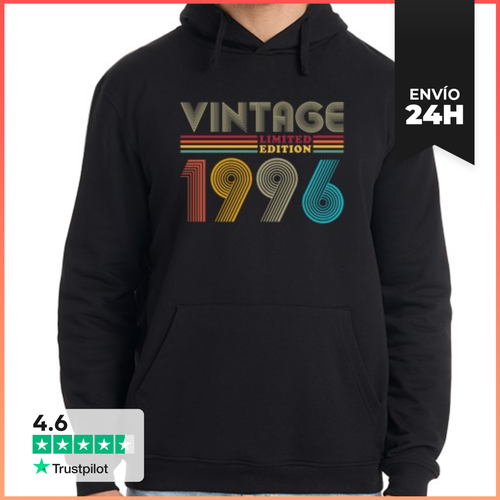 Sudadera Unisex Con Capucha 30 Cumpleaños 30 Años Vintage 1996 - latostadora.com - Modalova
