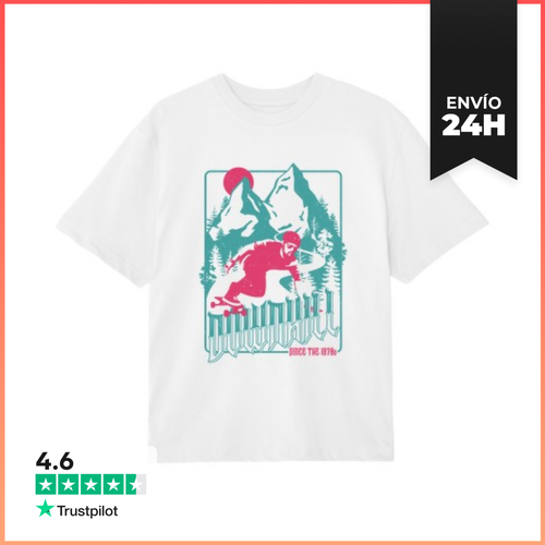 Camiseta Oversize Downhill 1970 LaTostadora - latostadora.com - Modalova