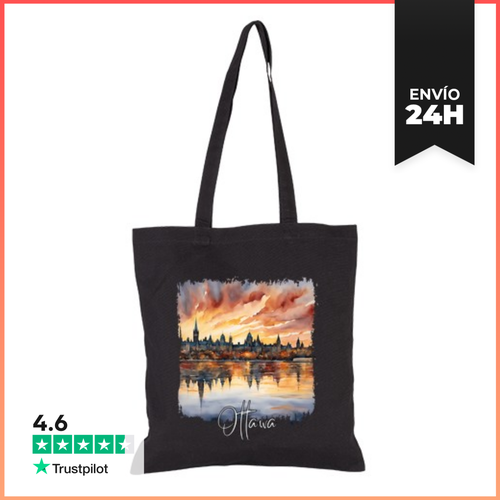 Bolsa De Tela Acuarela De Ottawa, Ottawa Canadá LaTostadora - latostadora.com - Modalova