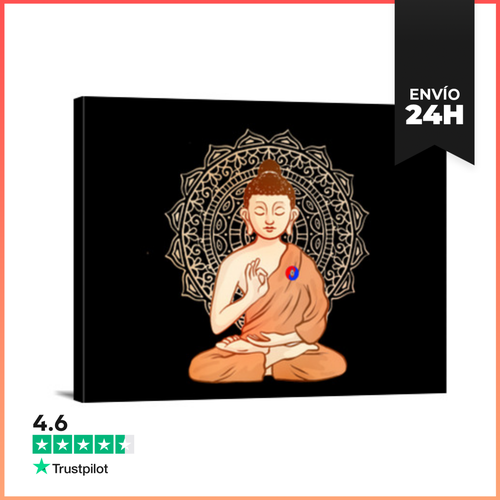 Lienzo Horizontal Buda De La Sanación LaTostadora - latostadora.com - Modalova