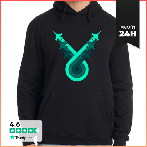 Sudadera Unisex Con Capucha Aviones De Combate Aviadores - latostadora.com - Modalova