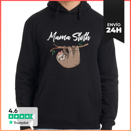 Sudadera Unisex Con Capucha Mamá Perezosa Mamá Mascota - latostadora.com - Modalova