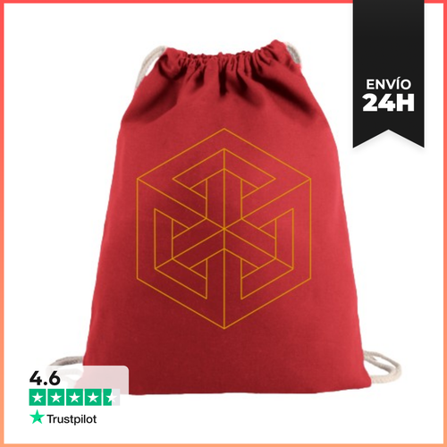 Mochila Saco Con Cuerdas Bolsa Figura Geométrica LaTostadora - latostadora.com - Modalova