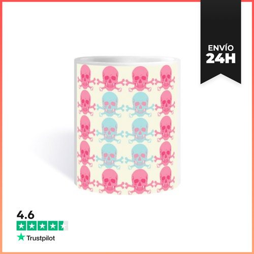 Taza PINK SKULLS LaTostadora - latostadora.com - Modalova