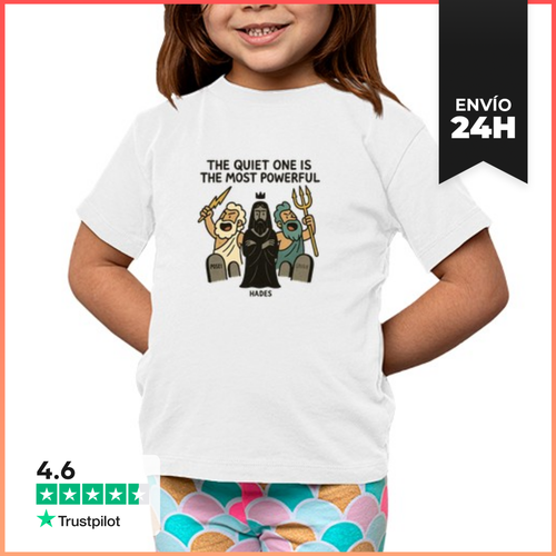 Camiseta Clásica Para Niños El Tranquilo Es El Más Poderoso - latostadora.com - Modalova
