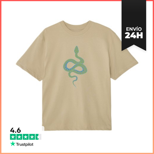 Camiseta Oversize Serpiente LaTostadora - latostadora.com - Modalova