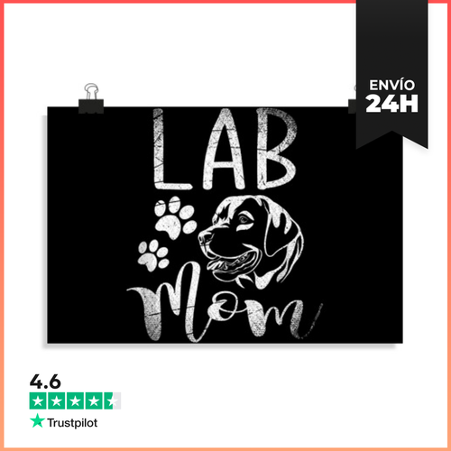 Póster Horizontal Mamá De Laboratorio LaTostadora - latostadora.com - Modalova