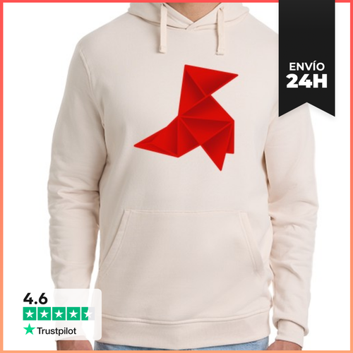Sudadera Unisex Con Capucha La Casa De Papel - Origami - latostadora.com - Modalova