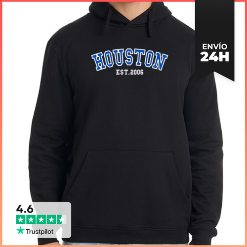Sudadera Unisex Con Capucha Houston Est 2006 LaTostadora - latostadora.com - Modalova