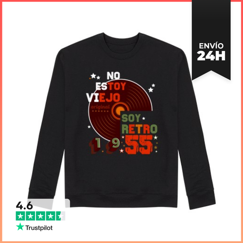Sudadera Unisex Retro De 1955 RED LaTostadora - latostadora.com - Modalova