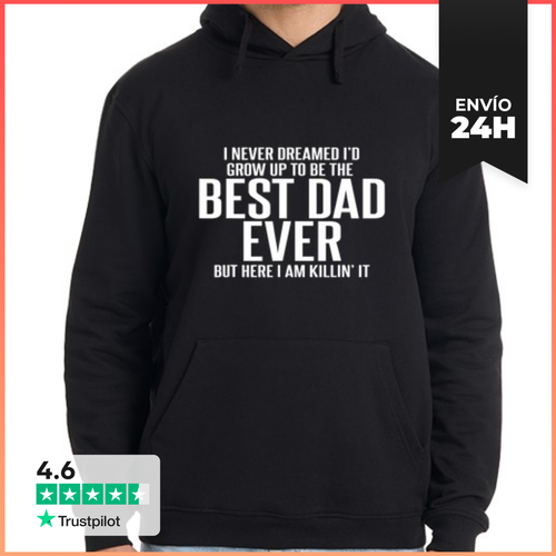 Sudadera Unisex Con Capucha Nunca Soñé Que Crecería Para Ser El - latostadora.com - Modalova