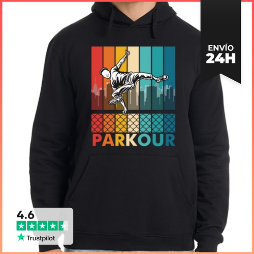 Sudadera Unisex Con Capucha Parkour Deporte Salto Parkur - latostadora.com - Modalova