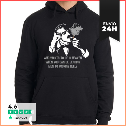 Sudadera Unisex Con Capucha Arthur Shelby - Peaky Blinders - latostadora.com - Modalova