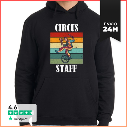 Sudadera Unisex Con Capucha Personal De Circo Fiesta De Circo - latostadora.com - Modalova