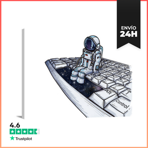 Lienzo Horizontal Pestaña De Espacio LaTostadora - latostadora.com - Modalova