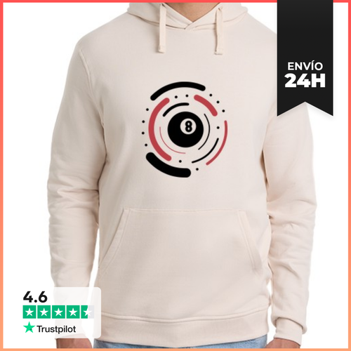 Sudadera Unisex Con Capucha Bola De Billar LaTostadora - latostadora.com - Modalova
