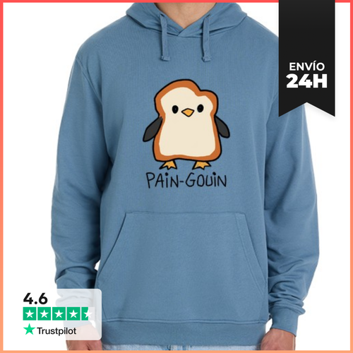 Sudadera Unisex Con Capucha Dolor - Pingüino Gouin Juego De - latostadora.com - Modalova