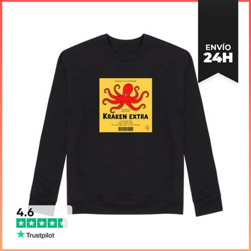 Sudadera Unisex Kraken Extra LaTostadora - latostadora.com - Modalova