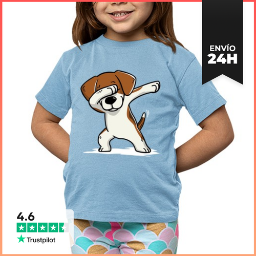 Camiseta Clásica Para Niños Perro Beagle DAB! LaTostadora - latostadora.com - Modalova