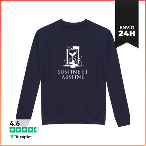Sudadera Unisex Sustine Et Abstine LaTostadora - latostadora.com - Modalova