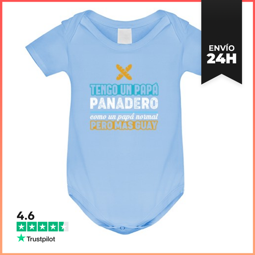 Body Bebé Tengo Un Papá Panadero LaTostadora - latostadora.com - Modalova