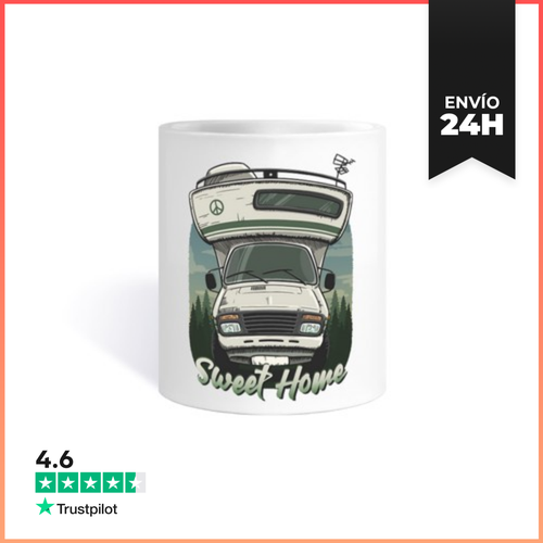 Taza Sweet Home Camper Cup LaTostadora - latostadora.com - Modalova