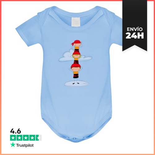 Body Bebé Castellers Naranja LaTostadora - latostadora.com - Modalova