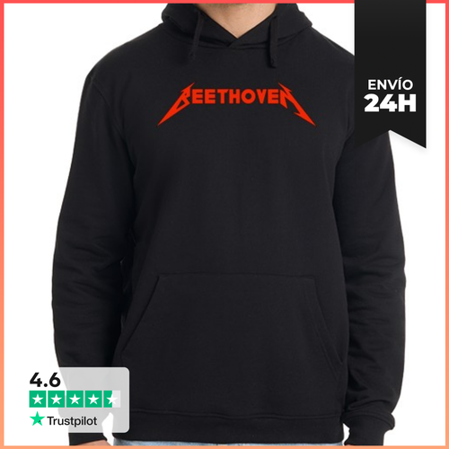Sudadera Unisex Con Capucha Beethoven LaTostadora - latostadora.com - Modalova
