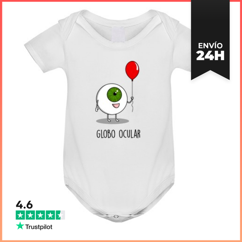 Body Bebé Globo Ocular LaTostadora - latostadora.com - Modalova