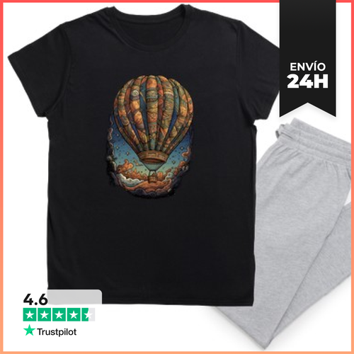 Pijama Globo Aerostático Estilo Klimt LaTostadora - latostadora.com - Modalova