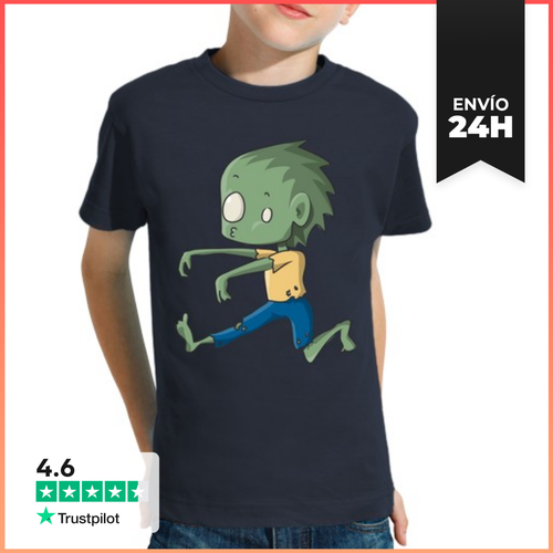 Camiseta Clásica Para Niños Zombie LaTostadora - latostadora.com - Modalova