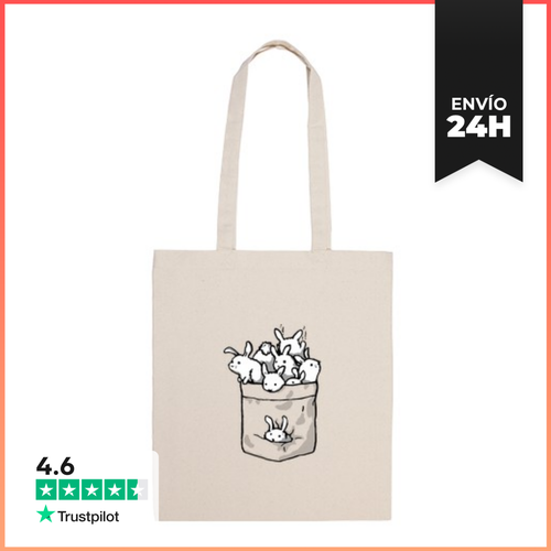 Bolsa De Tela Conejitos! LaTostadora - latostadora.com - Modalova