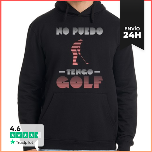 Sudadera Unisex Con Capucha No Puedo Tengo Golf Rosa Sudadera - latostadora.com - Modalova