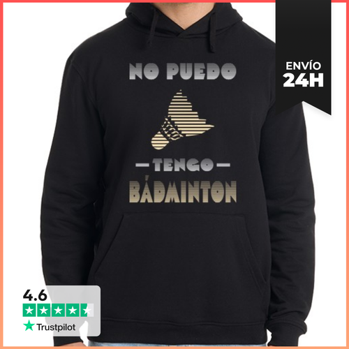 Sudadera Unisex Con Capucha No Puedo Tengo Badminton Sudadera - latostadora.com - Modalova