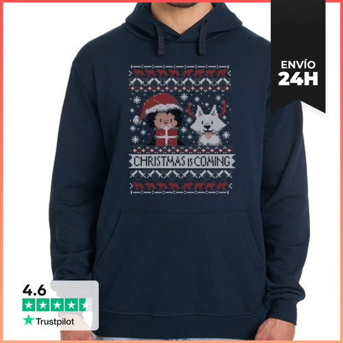 Sudadera Unisex Con Capucha Se Acerca La Navidad LaTostadora - latostadora.com - Modalova
