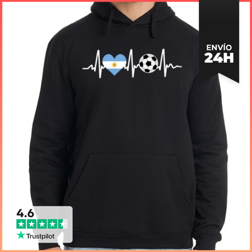 Sudadera Unisex Con Capucha Selección Argentina De Fútbol Copa - latostadora.com - Modalova