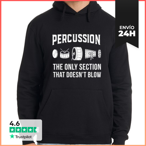 Sudadera Unisex Con Capucha Banda De Marcha Para Bateristas En - latostadora.com - Modalova