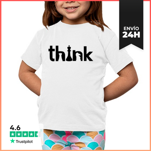 Camiseta Clásica Para Niños Think LaTostadora - latostadora.com - Modalova